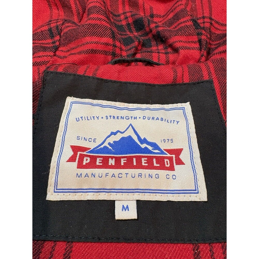 Penfield 60/40 Kasson Mountain Hooded Parka Jacket Black Size Medium Women's